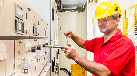 geschulte Mitarbeiter