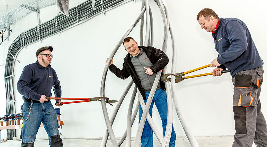 Fachleute bei elektro podiwin